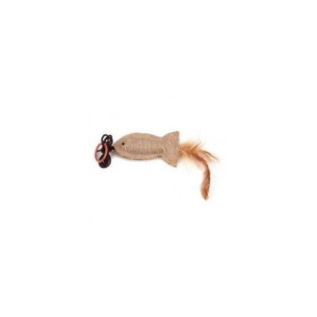 Felican Wild CAT Jouet poisson avec plume