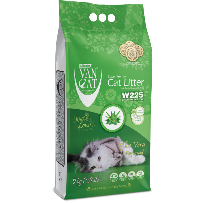 Vancat Compact ALOE VERA 5kg