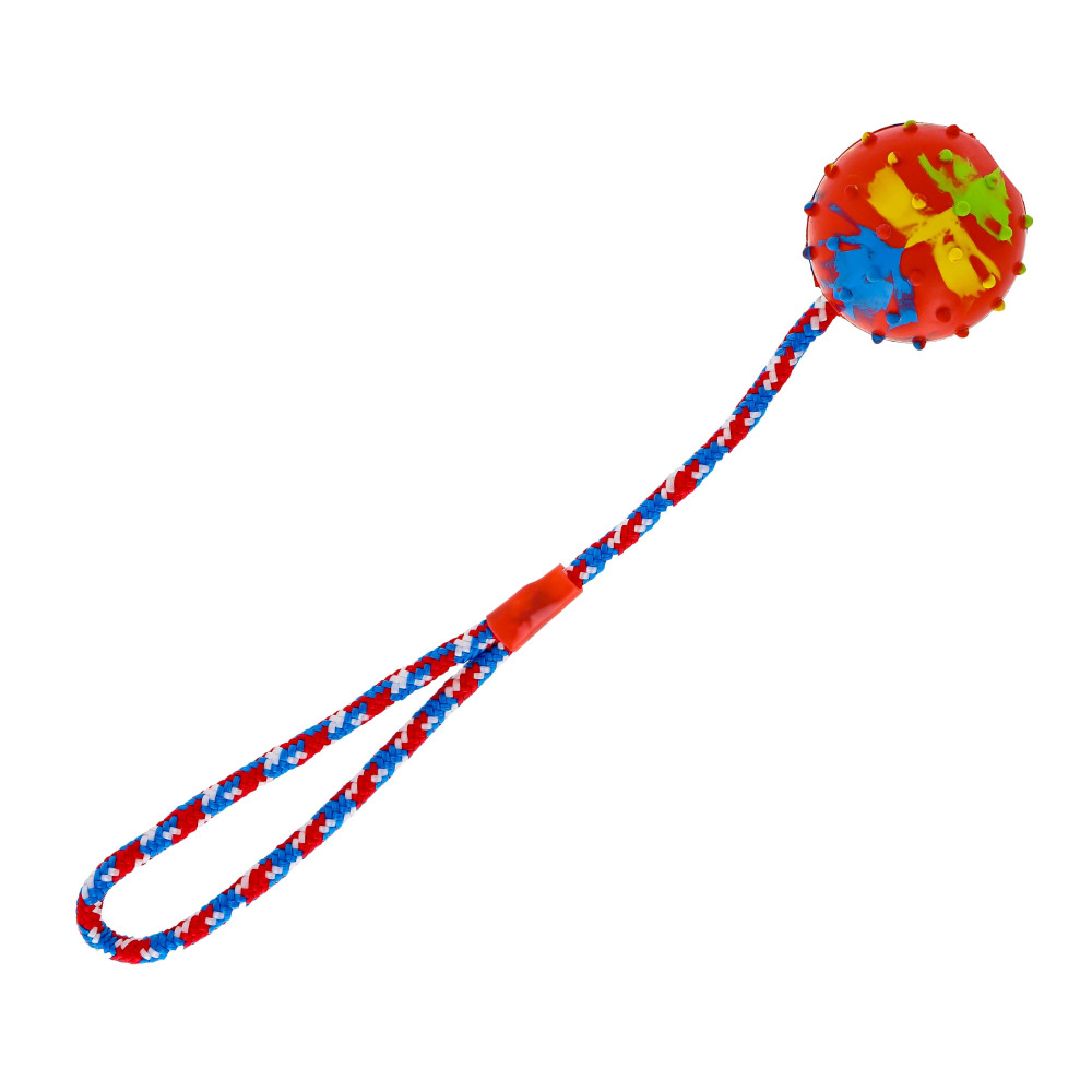 Felican Jouet Interactif Balle avec corde 7.5cm