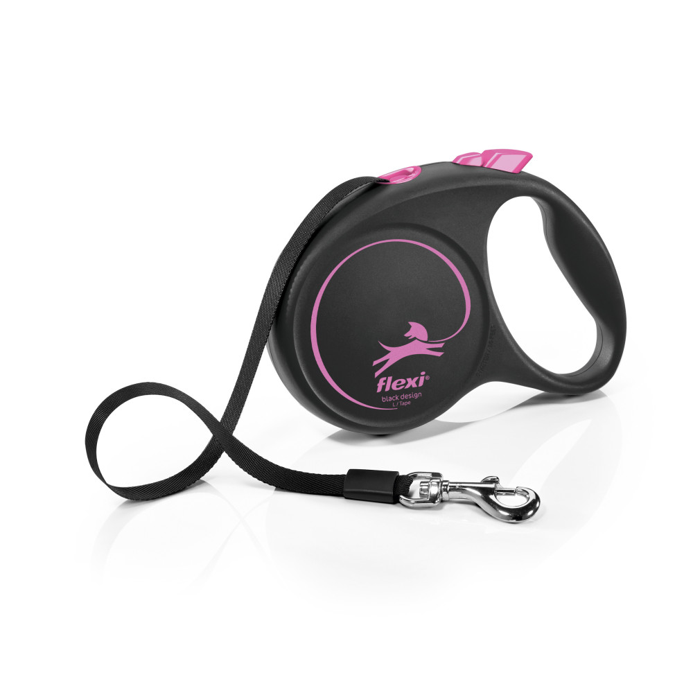 FLEXI Black Design L Tape 5m rose