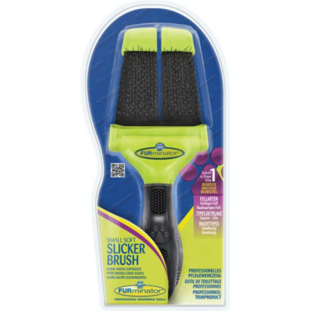 FURminator Sliker Brush S SOFT Carde Souple