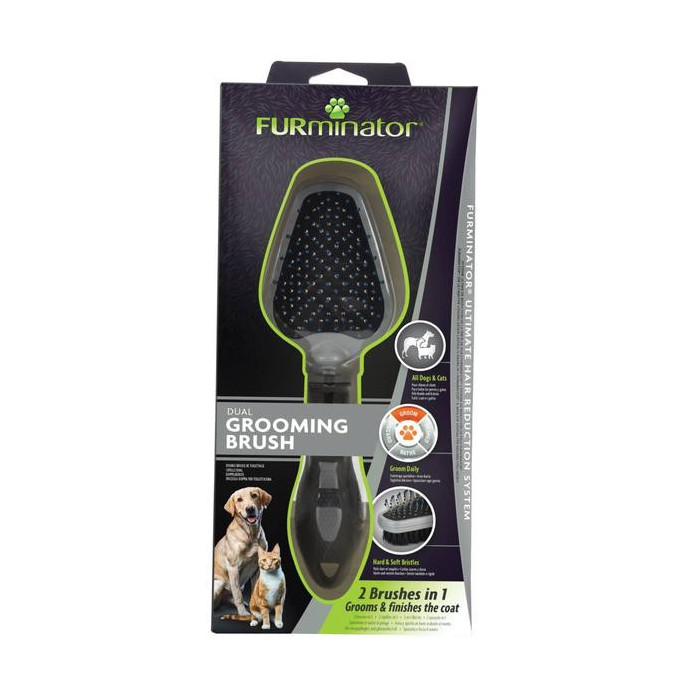 FURminator Dog & Cat Dual Brush