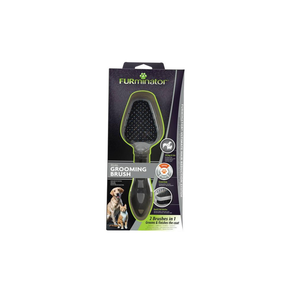 FURminator Dog & Cat Dual Brush