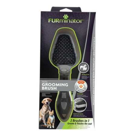 FURminator Dog & Cat Dual Brush