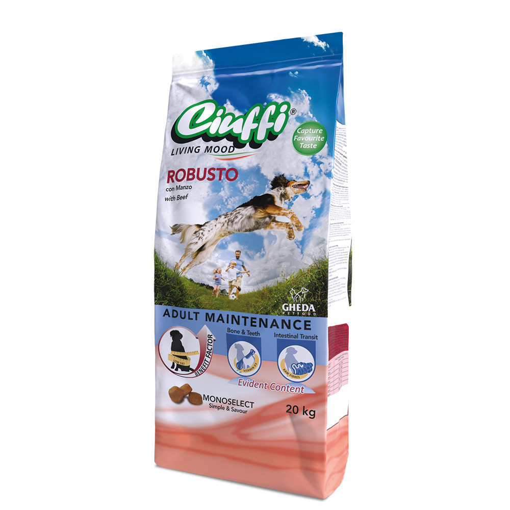 CIUFFI CHIEN Adult rubusto 20 kg