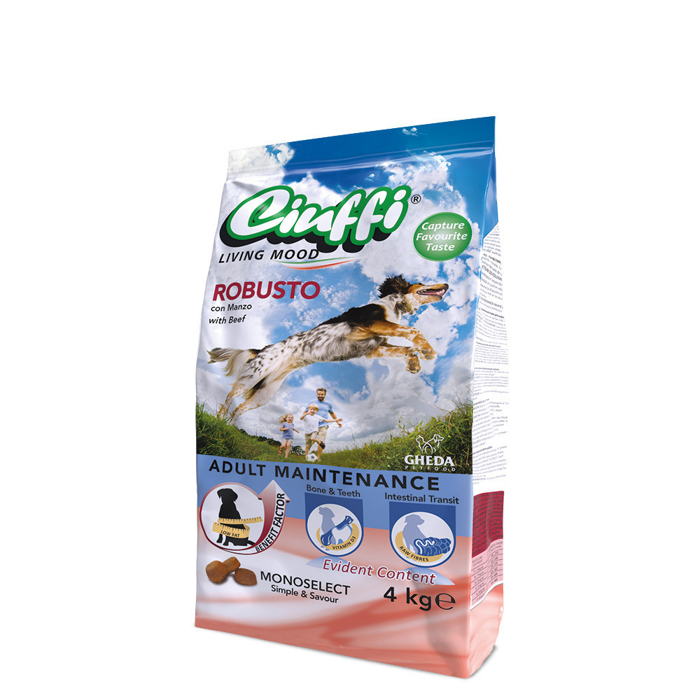 CIUFFI CHIEN Adult rubusto 4 kg