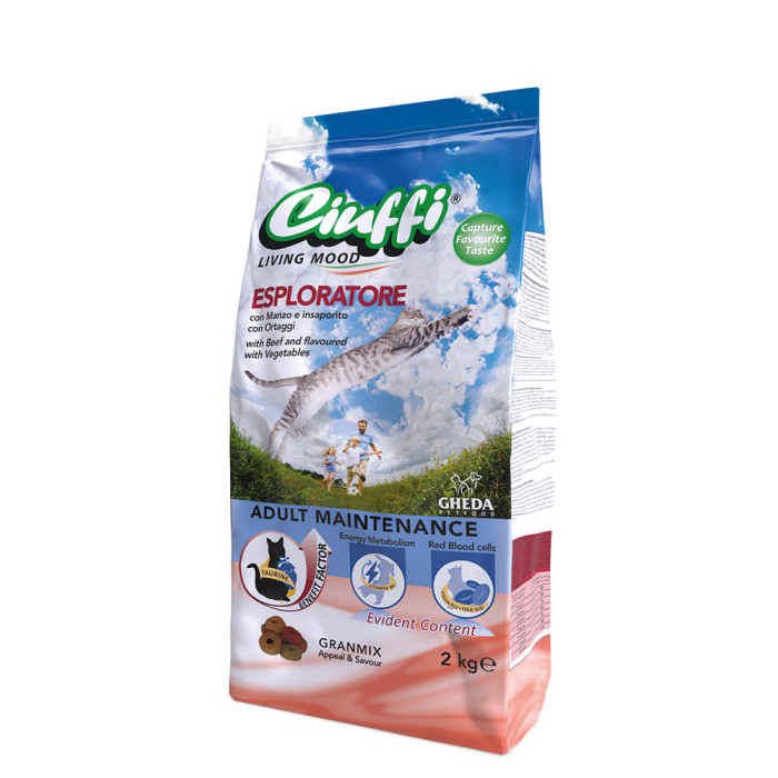 Ciuffi Chat Adult Esploratore 2 kg