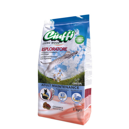 Ciuffi Chat Adult Esploratore 2 kg