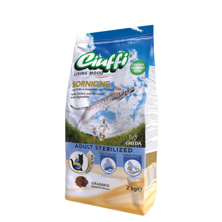 Ciuffi Chat Adult Sornione Sterilised 2 kg