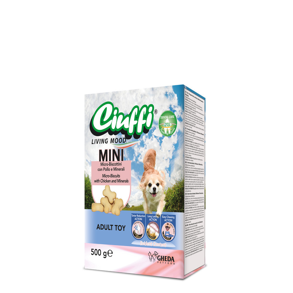 Biscuit Ciuffi Mini 500 Gr