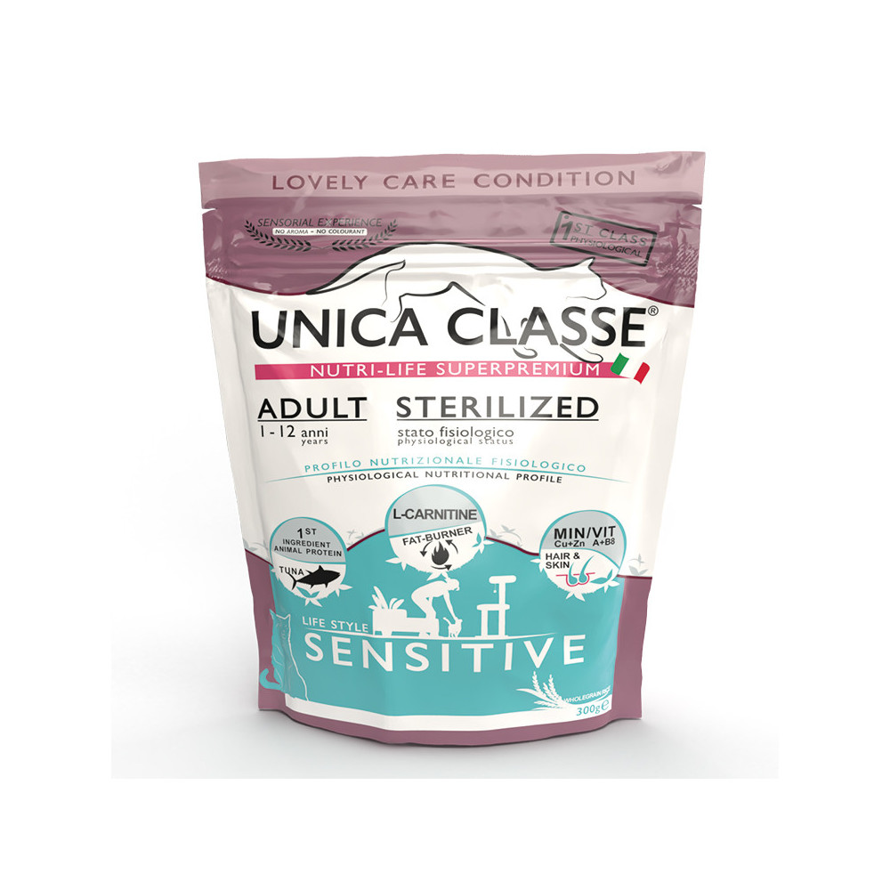 Unica Classe Cat Adult Sterilzed Sensitive 300gr