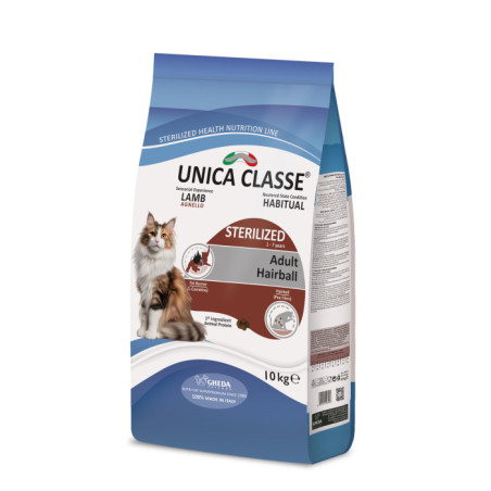 Unica Classe Cat Adult Sterilzed Luxury Hairball 1.5kg