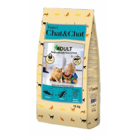 Chat & Chat Expert Adult Tuna & Peas 2kg