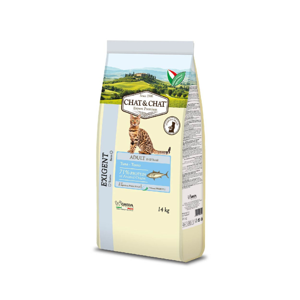 Chat & Chat Expert Adult Tuna & Peas 14kg