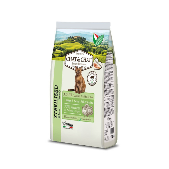 Chat & Chat Expert Sterilised Poulet 14kg