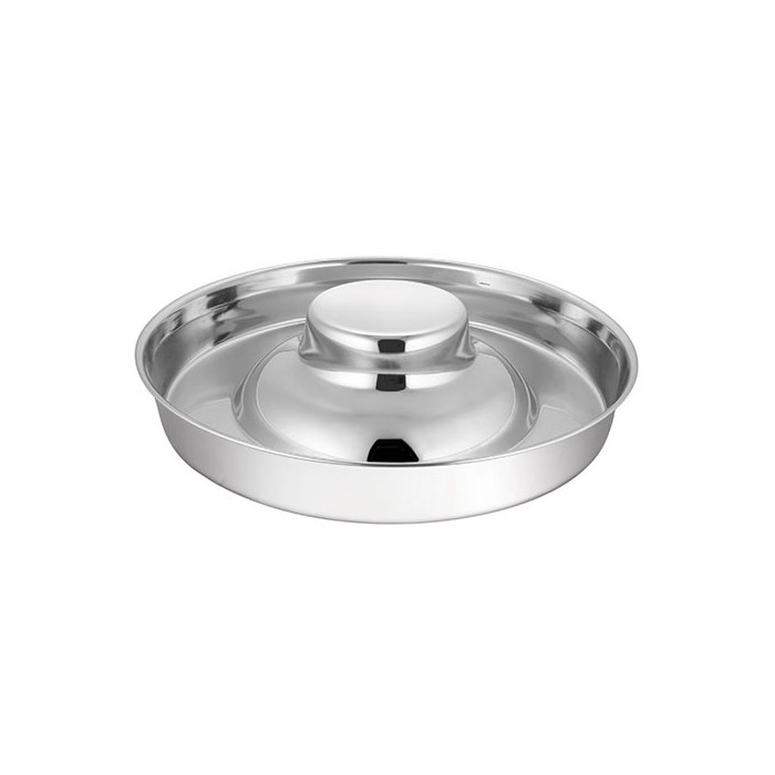 FELICAN Plat Soucoupe Inox pour chiot 29CM