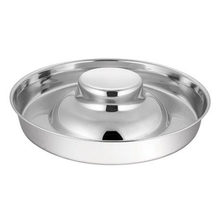FELICAN Plat Soucoupe Inox pour chiot 29CM