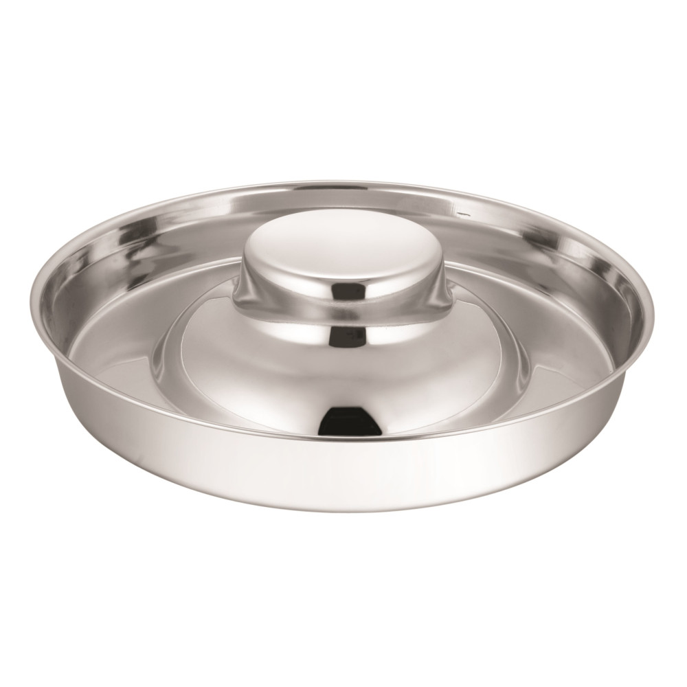 FELICAN Plat Soucoupe Inox pour chiot 37CM