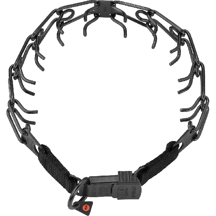 collier HS Sprenger ULTRA-PLUS INOX Noir 3.2MM/52CM