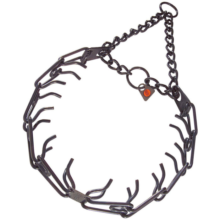 Collier HS Sprenger Semi Etrangleur ULTRA PLUS Noir 4MM/63CM/ 70KG