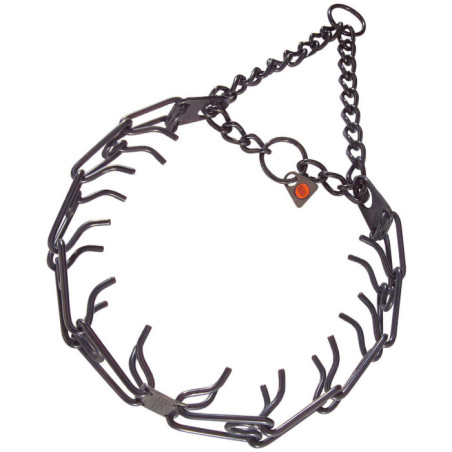 Collier HS Sprenger Semi Etrangleur ULTRA PLUS Noir 4MM/63CM/ 70KG