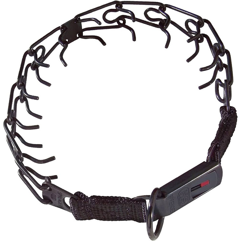 collier HS Sprenger ULTRA-PLUS INOX NOIR+D10