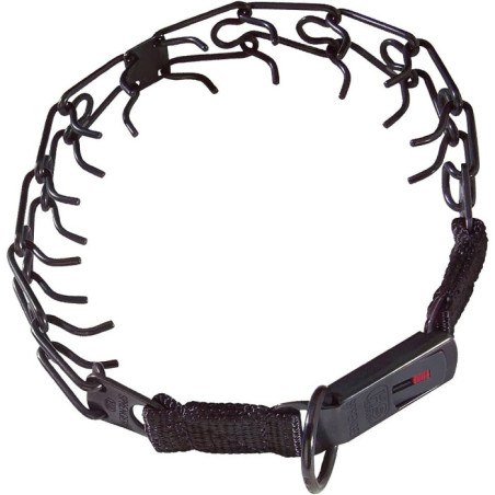 collier HS Sprenger ULTRA-PLUS INOX NOIR+D10