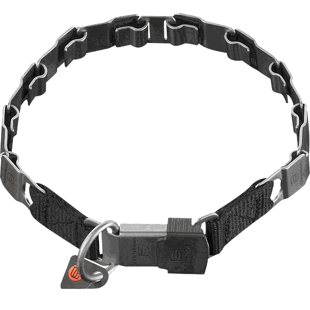 Collier HS Sprenger NECK-TECH FUN INOX MATT CLICLOCK 60 cm