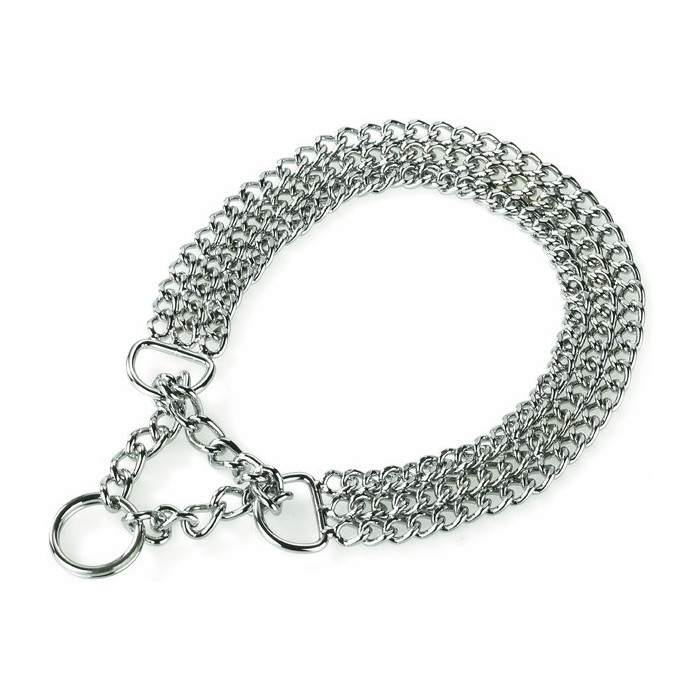 Collier HS Sprenger Etrangleur Chromé Triple 65cm