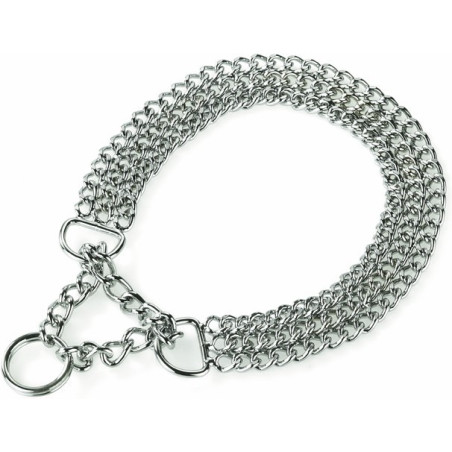 Collier HS Sprenger Etrangleur Chromé Triple 65cm