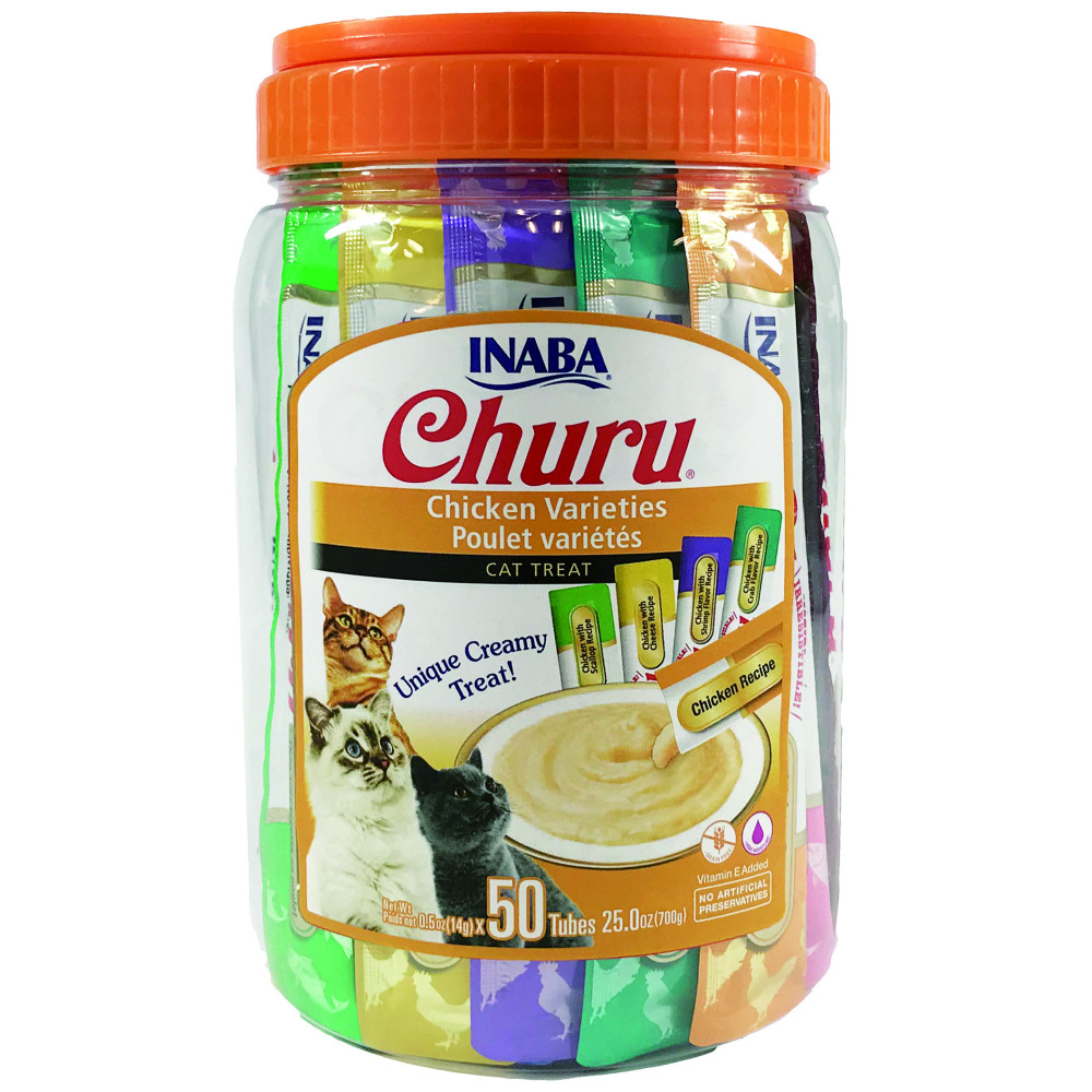 CHURU Variétés Poulet 50 Tubes