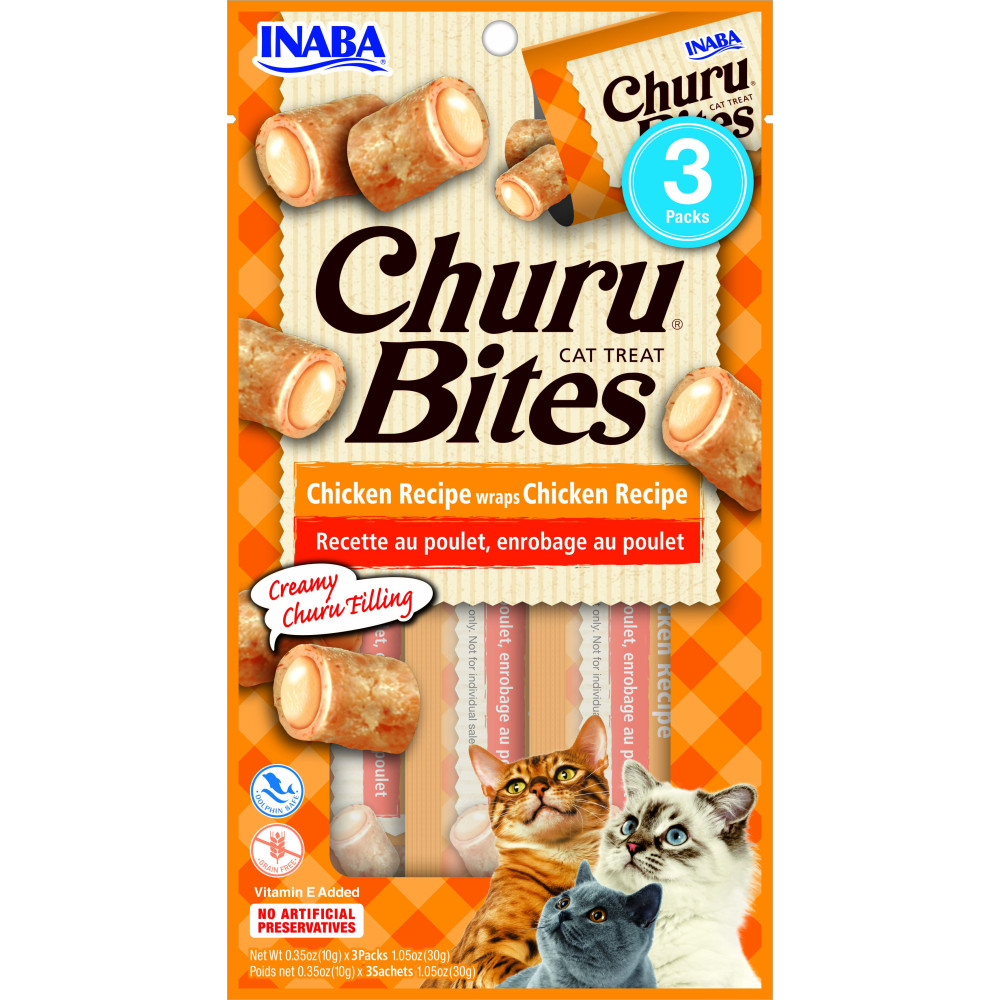 CHURU Bites Poulet 3 Tubes