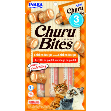 CHURU Bites Poulet 3 Tubes