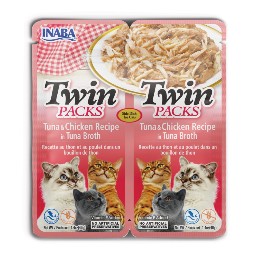 Twin Pack CAT Thon & Poulet 2x40 gr