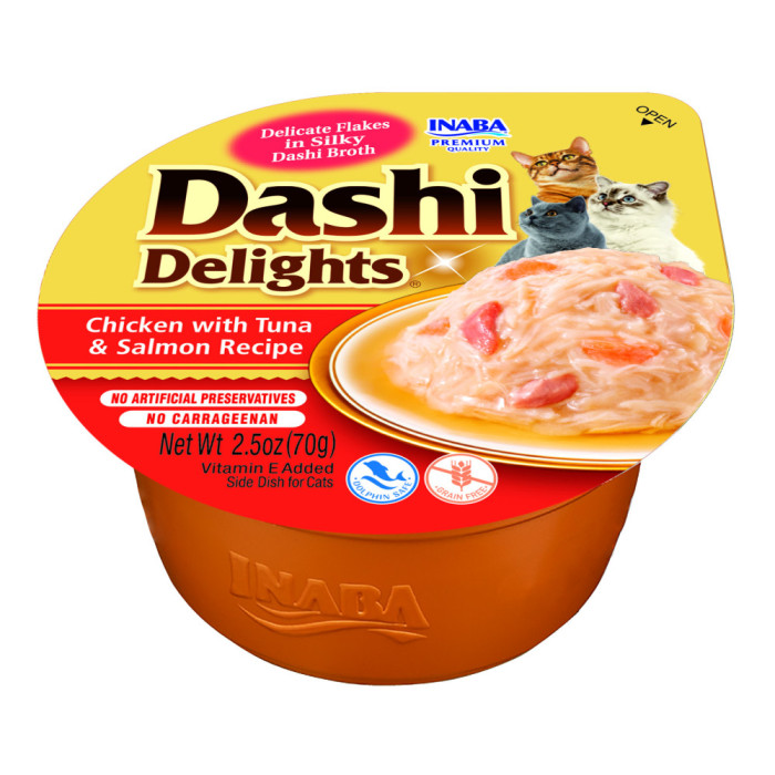 CUP DASHI Poulet Thon Saumon 70 gr
