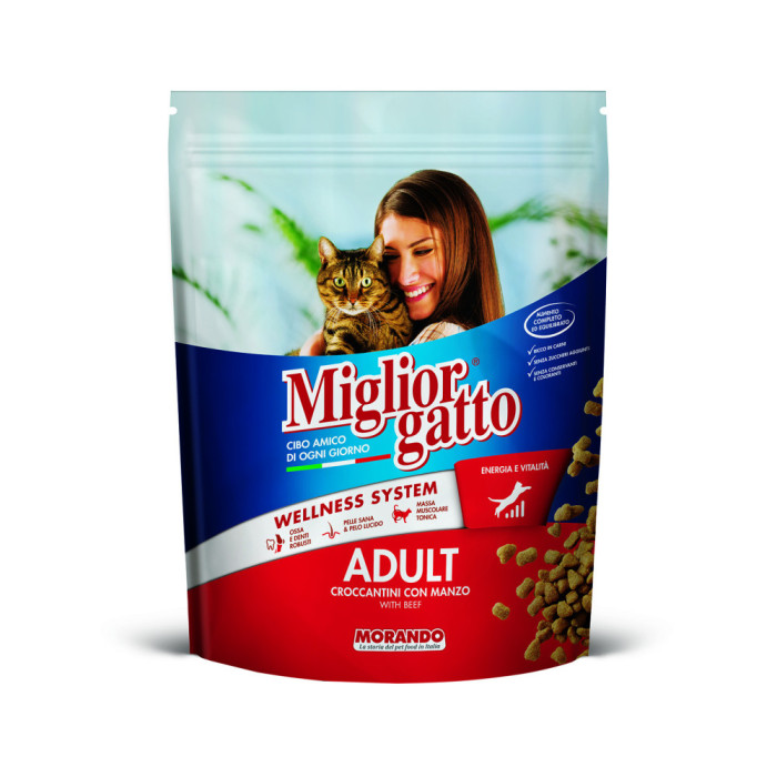 Miglior gatto adult Manzo 400 gr