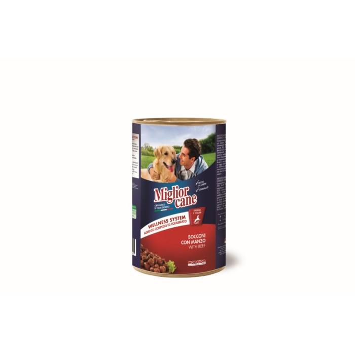 MIGLIOR CANE MANZO BOEUF BOITE 1.250 KG