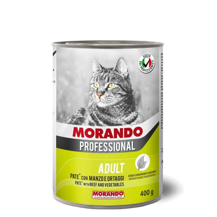Miglior gatto professionnel Paté Manzo ortaggi 400gr
