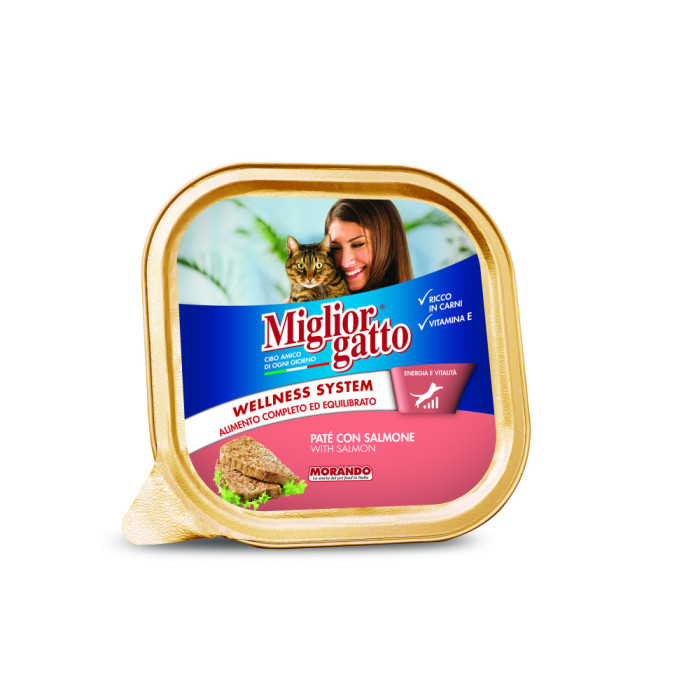 Miglior gatto Salmone 100 gr