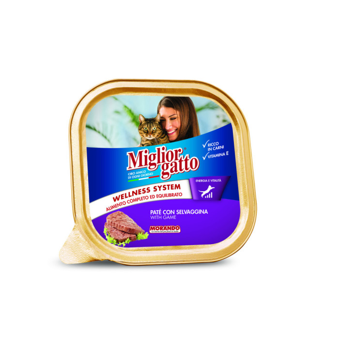 Miglior gatto Selvaggina 100 gr