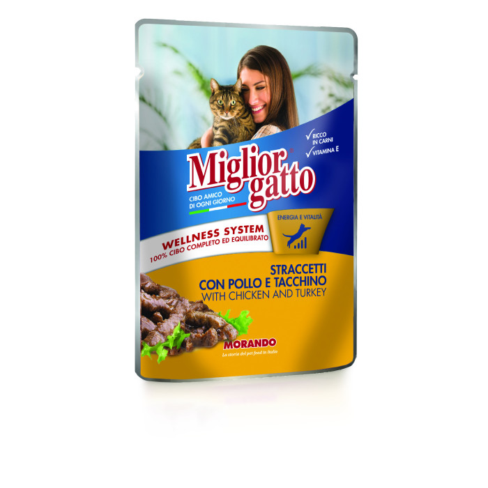 Miglior gatto I PRELIBATI Pochon Pollo / Tacchino 100 gr