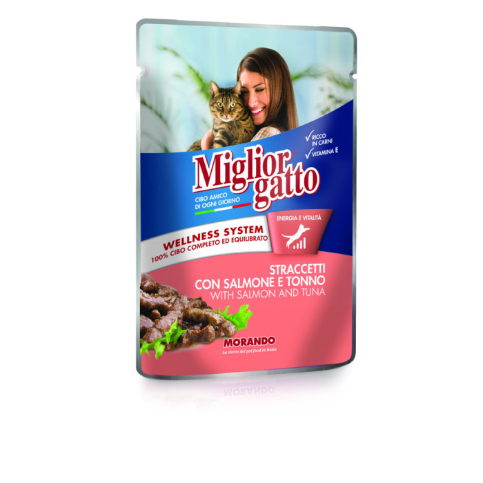 Miglior gatto I PRELIBATI Pochon Saumon/Thon 100gr