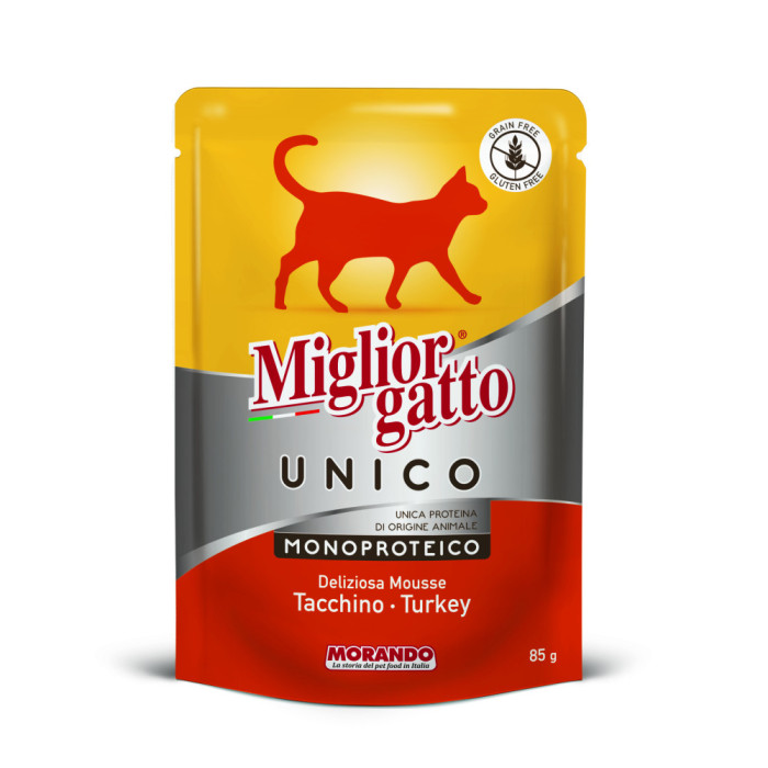 Miglior gatto unico solo Tacchino Pochon 85 gr
