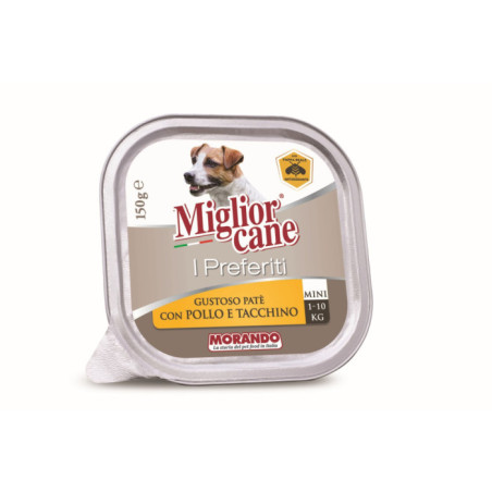 MIGLIOR CANE I PREFERITI POLLO/TACCHINO 150 gr