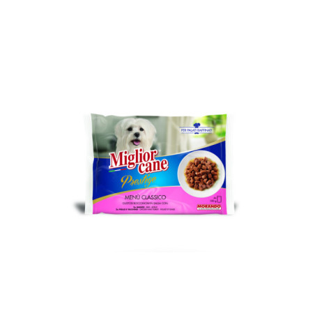 MIGLIORE CANE PRESTIGE POLLO/TACCHINO MANZO 100x4