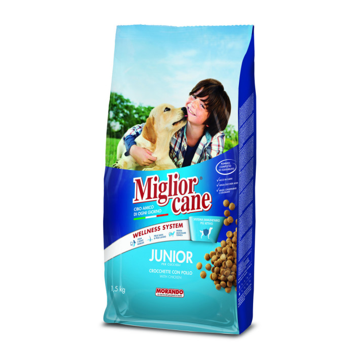 MIGLIOR CANE JUNIOR CROQUETTE POLLO 1.5 kg