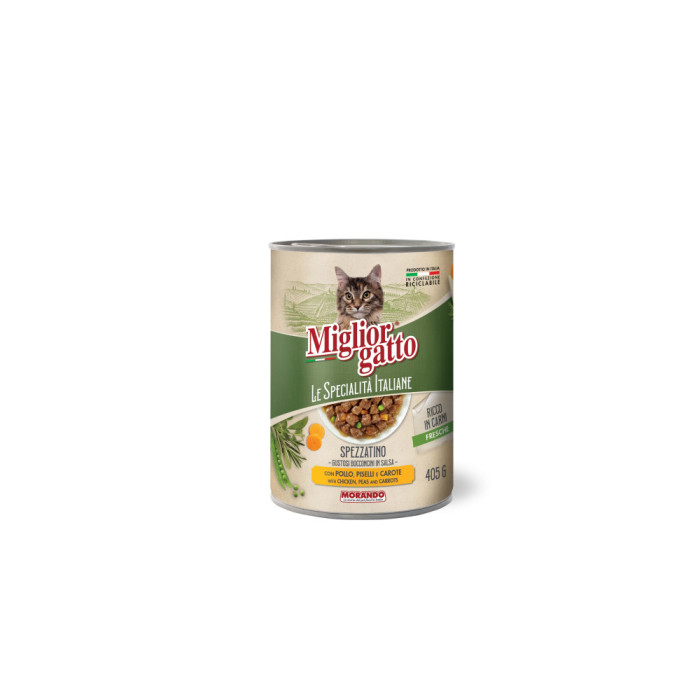 Miglior gatto Le Specialita Italiane Chicken Greenpeas & Carrots 405