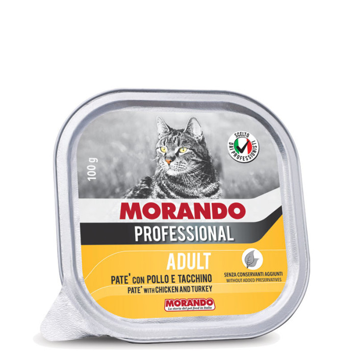 Miglior gatto professionnel Pollo/tacchino 100gr