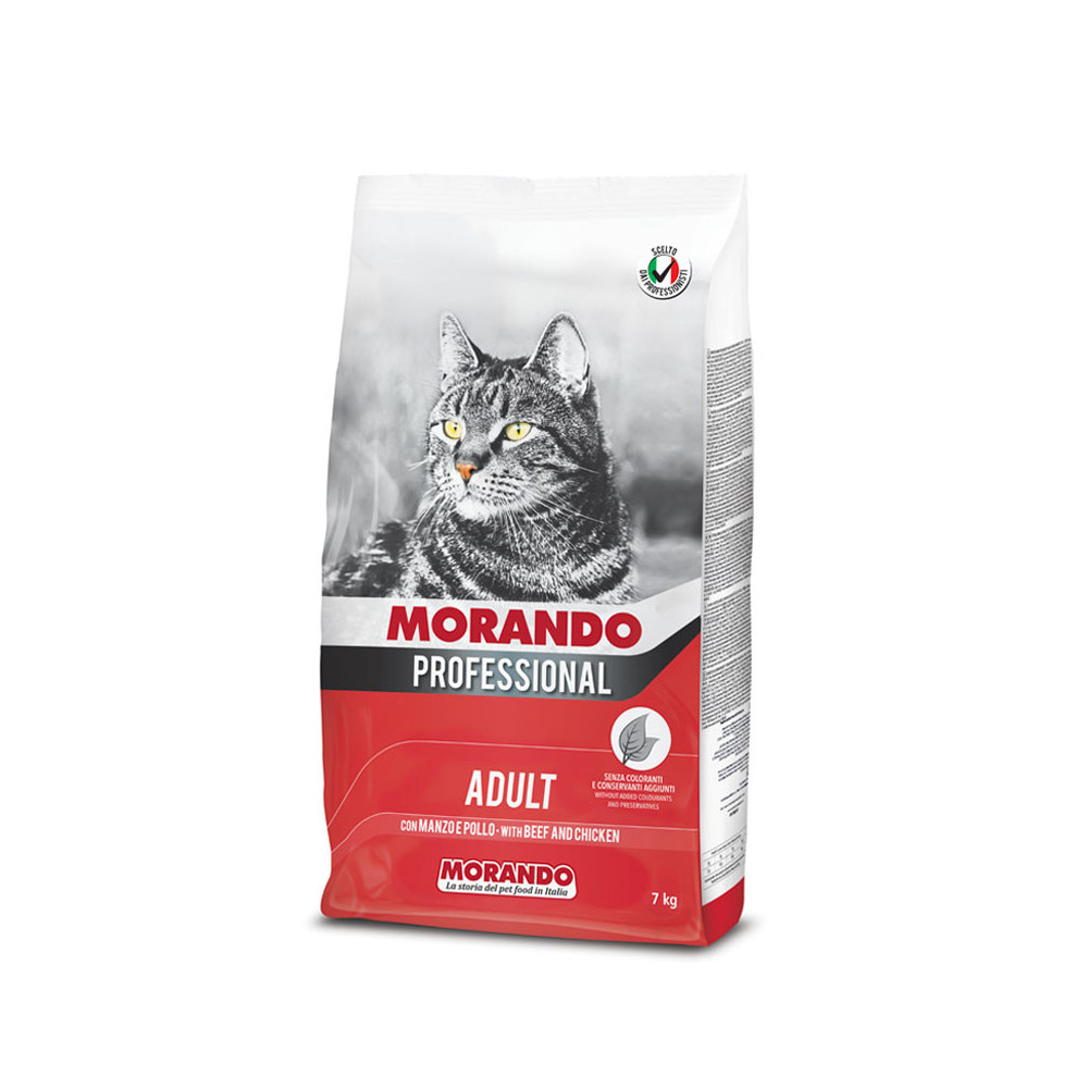 Morando Professionnel gatto adult manzo e pollo 7 kg