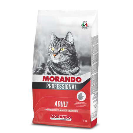 Morando Professionnel gatto adult manzo e pollo 7 kg